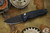 Medford Smooth Criminal Button Lock Flipper Knife Black, Violet HW 3" Black PVD