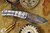 Medford Knives Midi Marauder Silver "Armadillo" Sculpted Ti 3.6" S45VN Vulcan Tanto