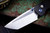  A2D Attn2Detail Mercantile Mark 3 Medium Barlock Black Titanium Divot 3" Satin Compound Tanto