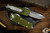 Microtech Troodon Mini OD Green OTF Automatic Knife 1.9" Tanto Apocalyptic Stonewash 240-10APOD