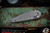 Medford Nosferatu Auto Knife Tumbled Titanium w/ Violet HW/Clip 3.5" S35VN Tumbled Spike
