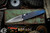 Medford Nosferatu Auto Knife Blue Titanium, Flamed HW/Clip 3.5" S45VN Tumbled Spike