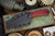 Bastinelli Knives "Sin" Custom Red G10 Fixed Blade 3.25" Dark Stonewash