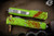 Microtech Zombie Tech Ultratech Green/Red OTF 3.4" Tanto Stonewash 123-10Z