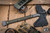 RMJ Tactical Ragnarok 14 Tomahawk Dirty Olive G10 3.5" 80CRV2 Tungsten