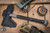 RMJ Tactical Ragnarok 14 Tomahawk Black G10 3.5" 80CRV2 Tungsten