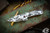 D Rocket Design Harlock Automatic Knife Snow Camo 2.0" Cerakote Drop Point -California Legal