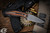 Three Rivers MFG ATOM Folding Knife Orange/Black "Fox" G10 3.5" Drop Point Stonewash