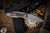 Three Rivers Manufacturing NEUTRON 2 Folding Knife Python Micarta 3" Stonewash
