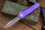 Microtech Combat Troodon Distressed Purple OTF Automatic Knife 3.8" Drop-Point Stonewash 143-10DPU