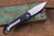 Microtech LUDT Automatic Folding Knife Black 3.4" Drop Point Stonewash 135-10 (Preowned)