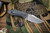 Boatright Bladeworks Custom Esker Fixed Blade Knife Slate/Black G10 2.3" Blasted/Satin