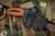 Boatright Bladeworks Custom Cirque Fixed Blade Knife Orange/Black G10 2.88" Acidwash/Satin
