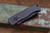 ProTech Emerson E7T Operator CQC7 Automatic Folding Knife 3.25" Black Chisel Tanto 