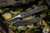 Heretic Knives Manticore S Breakthrough Gray 2.6" Recurve Two-Tone Black Battleworn H025-14A-BRKGRY