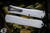 Heretic Knives Manticore X Gray OTF Automatic Knife 3.75" Recurve Two Tone Black H033-10A-GRAY 