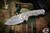 Medford Praetorian "T" Folding Knife Silver "Predator" Sculpted Titanium 3.75" MagnaCut Tumbled Drop Point