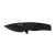 Kershaw Spoke Assisted Flipper Knife Black Oxide Steel 2" 8Cr13MoV Drop Point 1313BLK