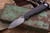 Sandrin Knives Torino Recoil Lock Carbon Fiber 2.95" Tungsten Carbide Raw Sheepsfoot (Preowned)