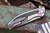 Shirogorov Knives "Hati" Gen 3 Marble CF Knife/Titanium 3.75" M390 (Preowned)