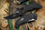 Microtech/Bastinelli "Brachial" Automatic Folding Knife 3.5" Persian Black 268A-1T 