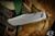 Vero Engineering Impulse Folding Knife Titanium Stonewash 3.65" M390 Tanto Belt Satin