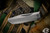 Vero Engineering Impulse Folding Knife Titanium Stonewash 3.65" M390 Tanto Stonewash