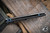 Medford Slim Midi Folding Knife Titanium "Blue Line Flag" 3.25" Black PVD Drop Point