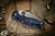 Spyderco Manix 2 Knife Dark Blue G-10 Lightweight 3.3" Satin (Preowned)