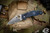 Spyderco Manix 2 Knife Dark Blue G-10 Lightweight 3.3" Satin (Preowned)