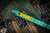 Heretic Knives "Thoth" Bounty Hunter Green/Red Distressed Modular Bolt Action Pen