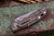 Rick Hinderer Knives XM-18 3.0" Slicer Non-Flipper Knife Red G10, Battle Bronze