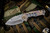 Medford Praetorian Genesis "T" Folding Knife Flamed "Tsunami" Titanium 3.3" Tumbled Drop Point