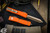 Microtech Ultratech Orange Spartan OTF Automatic Knife 3.4" Bronze 223-13OR