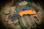 Hinderer Knives XM Slippy Spanto Orange G10 Slip Joint Knife 3" DLC SW (Preowned)