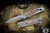Reate EXO-M Gravity Knife Titanium/Burlap Micarta 2.95" Double Edge SW