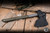RMJ Tactical Raven Tomahawk Dirty Olive G10 14.5" Tungsten