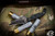 Stroup Knives MINI MOD 2 Fixed Blade Knife Black G10: 3" Acid Wash Pikal Reverse Edge | EKnives