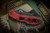Spyderco Delica 4 Red FRN Flat Ground Knife 2.9" Black C11GPRDBKE (Preowned)