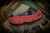 Spyderco Delica 4 Red FRN Flat Ground Knife 2.9" Black C11GPRDBKE (Preowned)