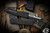 Heretic Knives "Colossus" OTF Black Aluminum 3.5" Tanto Battleworn Black H040-14A