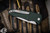 Medford Smooth Criminal Flipper Button Lock Knife Hunter Green 3" Tumbled Drop Point (PreOwned)