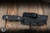Blackside Customs Plan B Fixed Blade Knife Black Carbon Fiber 4" S35VN Drop Point Stonewash BSC-PB