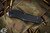 Marfione Custom Combat Troodon 3.8" Dagger Hot Blued Reptilian Damascus