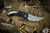 Microtech/Bastinelli "Brachial" Automatic Knife Black 3.75" Persian Stonewash 268A-10 (Preowned)