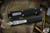 Microtech Dirac OTF Automatic Knife Black 3" Dagger Stonewash Apocalyptic Serrated  225-12AP