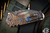 Medford Praetorian T Folding Knife Rose/Violet Sculpted "Dragon Skin" Titanium 3.75" Tanto Vulcan