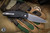 Three Rivers Manufacturing ATOM Folding Knife Contoured Carbon Fiber 3.5" Drop Point MagnaCut
