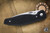 Three Rivers Manufacturing ATOM Folding Knife Jet Black Flat G10 3.5" MagnaCut Drop Point