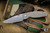 Three Rivers Manufacturing ATOM Folding Knife OD Green Flat Micarta 3.5" MagnaCut Drop Point